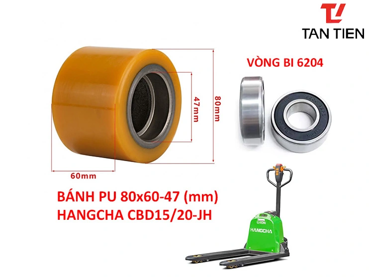 Bánh Tải Xe Nâng HANGCHA 80x60